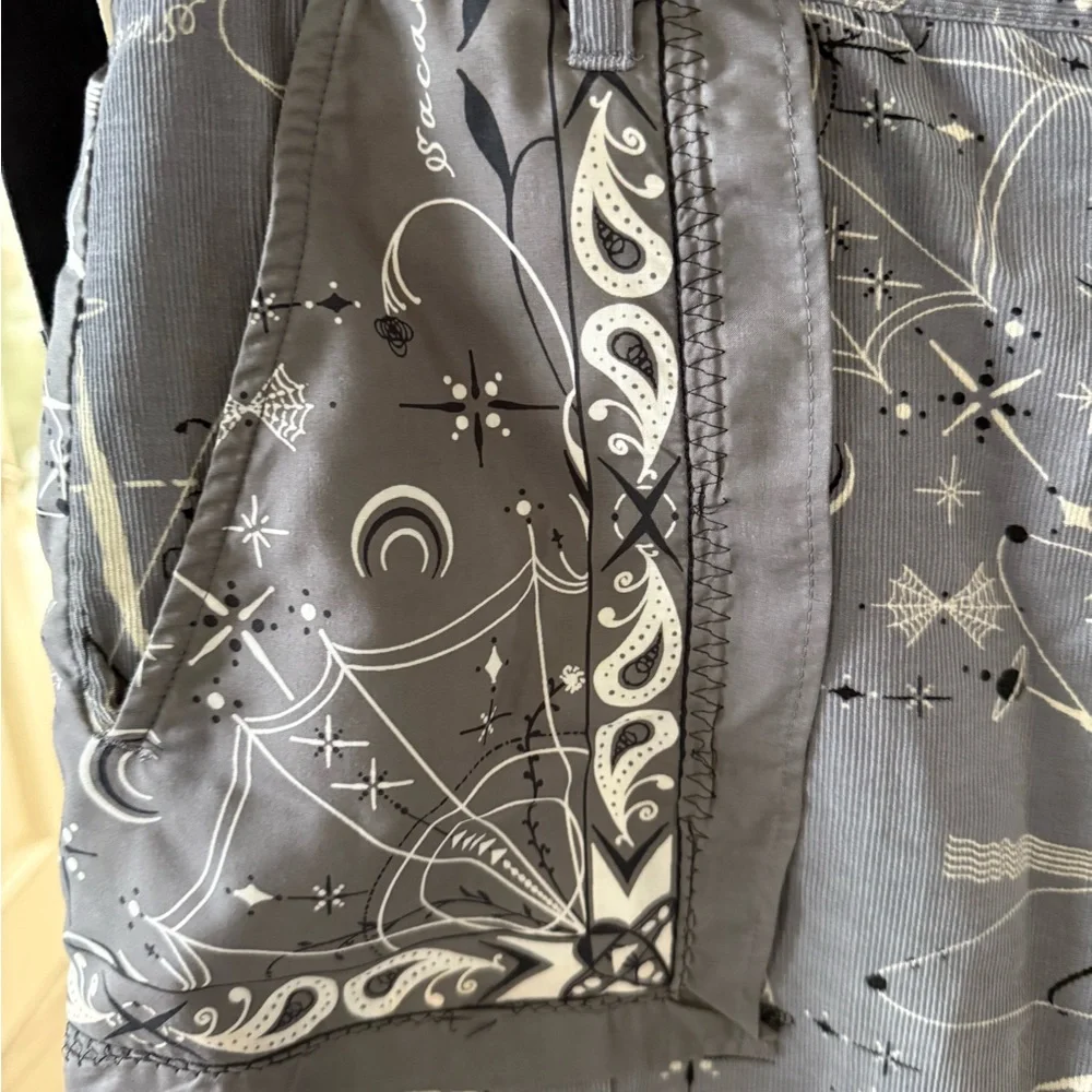 Sacai Beige Cargo Shorts